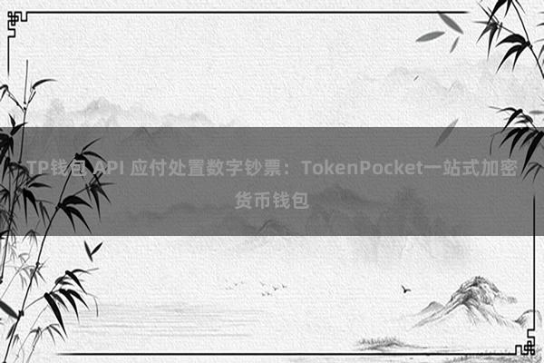 TP钱包 API 应付处置数字钞票：TokenPocket一站式加密货币钱包